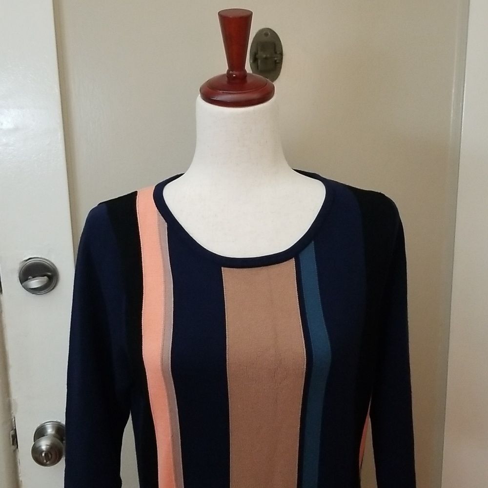 Boden Beatrice Color Block Dress - Picture 2 of 11